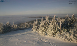 Lysá hora, pohled na západ