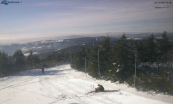 Lysá hora, pohled na západ