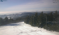 Lysá hora, pohled na západ