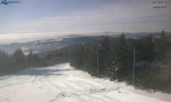 Lysá hora, pohled na západ