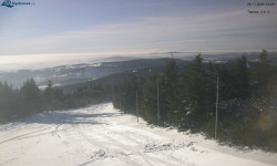 Lysá hora, pohled na západ