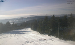 Lysá hora, pohled na západ