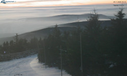 Lysá hora, pohled na západ