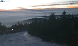 Lysá hora, pohled na západ