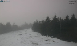 Lysá hora, pohled na západ