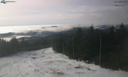 Lysá hora, pohled na západ