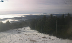 Lysá hora, pohled na západ