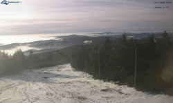 Lysá hora, pohled na západ