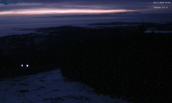 Lysá hora, pohled na západ