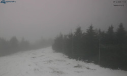 Lysá hora, pohled na západ