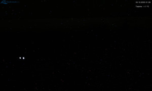 Město Rokytnice nad Jizerou - Lysá hora, pohled na západ - 2.12.2025 v 01:31 Město Rokytnice nad Jizerou - Lysá hora, pohled na západ - 2.12.2025 v 01:31