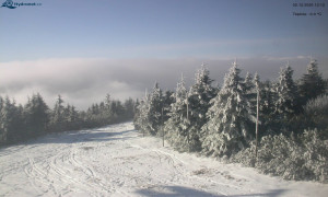 Město Rokytnice nad Jizerou - Lysá hora, pohled na západ - 2.12.2025 v 12:15 Město Rokytnice nad Jizerou - Lysá hora, pohled na západ - 2.12.2025 v 12:15