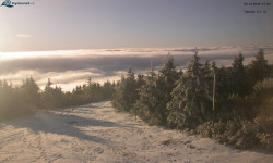 Lysá hora, pohled na západ