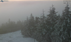 Lysá hora, pohled na západ