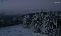 Lysá hora, pohled na západ