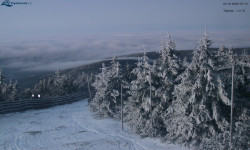 Lysá hora, pohled na západ