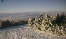 Lysá hora, pohled na západ