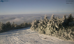 Lysá hora, pohled na západ