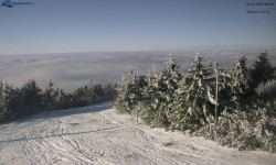 Lysá hora, pohled na západ