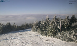 Lysá hora, pohled na západ