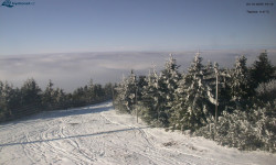 Lysá hora, pohled na západ