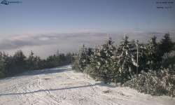 Lysá hora, pohled na západ