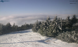 Lysá hora, pohled na západ