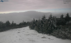 Lysá hora, pohled na západ