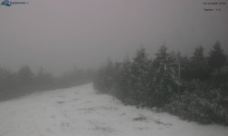 Lysá hora, pohled na západ