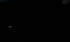 Město Rokytnice nad Jizerou - Lysá hora, pohled na západ - 4.12.2025 v 01:15 Město Rokytnice nad Jizerou - Lysá hora, pohled na západ - 4.12.2025 v 01:15