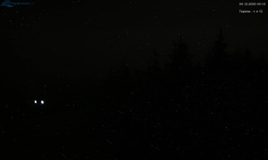 Město Rokytnice nad Jizerou - Lysá hora, pohled na západ - 4.12.2025 v 04:15 Město Rokytnice nad Jizerou - Lysá hora, pohled na západ - 4.12.2025 v 04:15