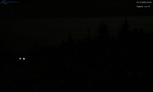 Město Rokytnice nad Jizerou - Lysá hora, pohled na západ - 4.12.2025 v 04:45 Město Rokytnice nad Jizerou - Lysá hora, pohled na západ - 4.12.2025 v 04:45