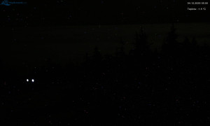 Město Rokytnice nad Jizerou - Lysá hora, pohled na západ - 4.12.2025 v 05:03 Město Rokytnice nad Jizerou - Lysá hora, pohled na západ - 4.12.2025 v 05:03