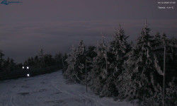 Lysá hora, pohled na západ