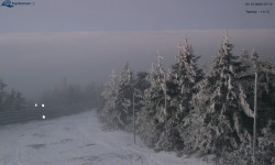 Lysá hora, pohled na západ