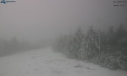 Lysá hora, pohled na západ