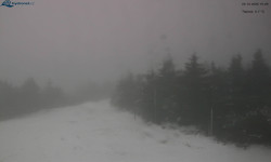 Lysá hora, pohled na západ