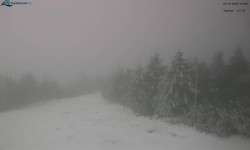 Lysá hora, pohled na západ