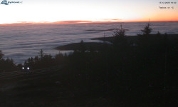 Lysá hora, pohled na západ