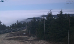 Lysá hora, pohled na západ