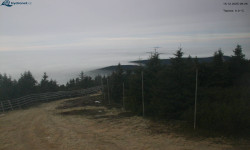 Lysá hora, pohled na západ