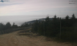 Lysá hora, pohled na západ