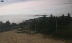 Lysá hora, pohled na západ