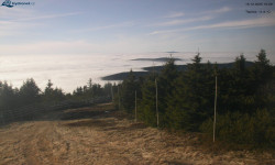 Lysá hora, pohled na západ