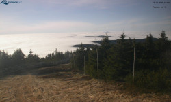 Lysá hora, pohled na západ