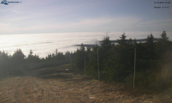 Lysá hora, pohled na západ