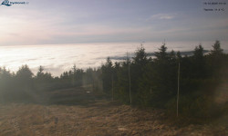 Lysá hora, pohled na západ