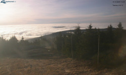 Lysá hora, pohled na západ