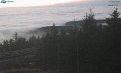 Lysá hora, pohled na západ