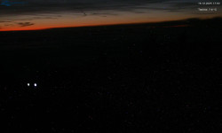 Lysá hora, pohled na západ